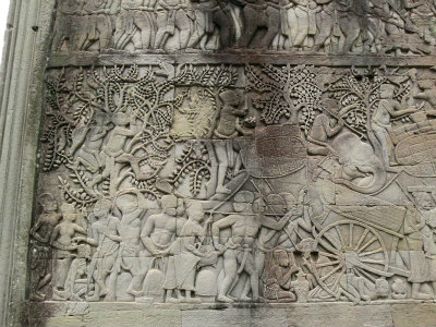 バイヨン寺院第1回廊壁画
