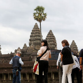 【シェムリアップ】アンコールワット、外国人観光客が微減