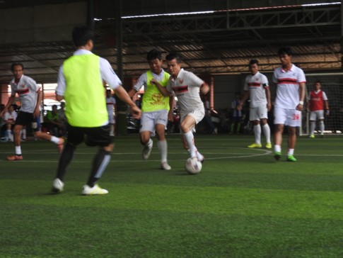 試合風景