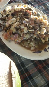 潮干狩り料理後